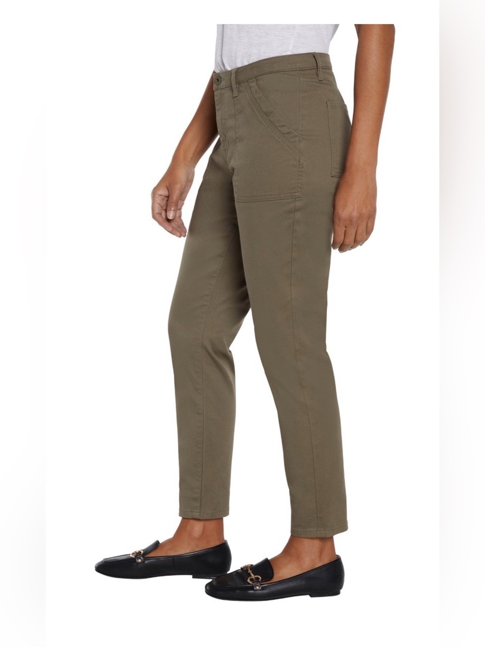 Banana Republic Olive Straight Ankle Pants